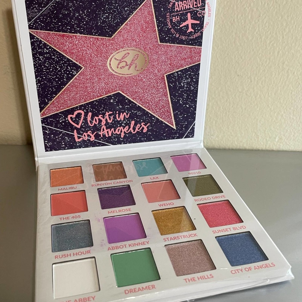 BH Cosmetics Lost in Los Angeles - 16 Color Shadow Palette NEW!!!